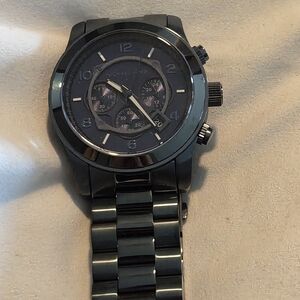 Michael Kors Black Chronograph Watch